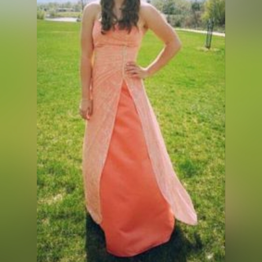 Peachy Prom Dress